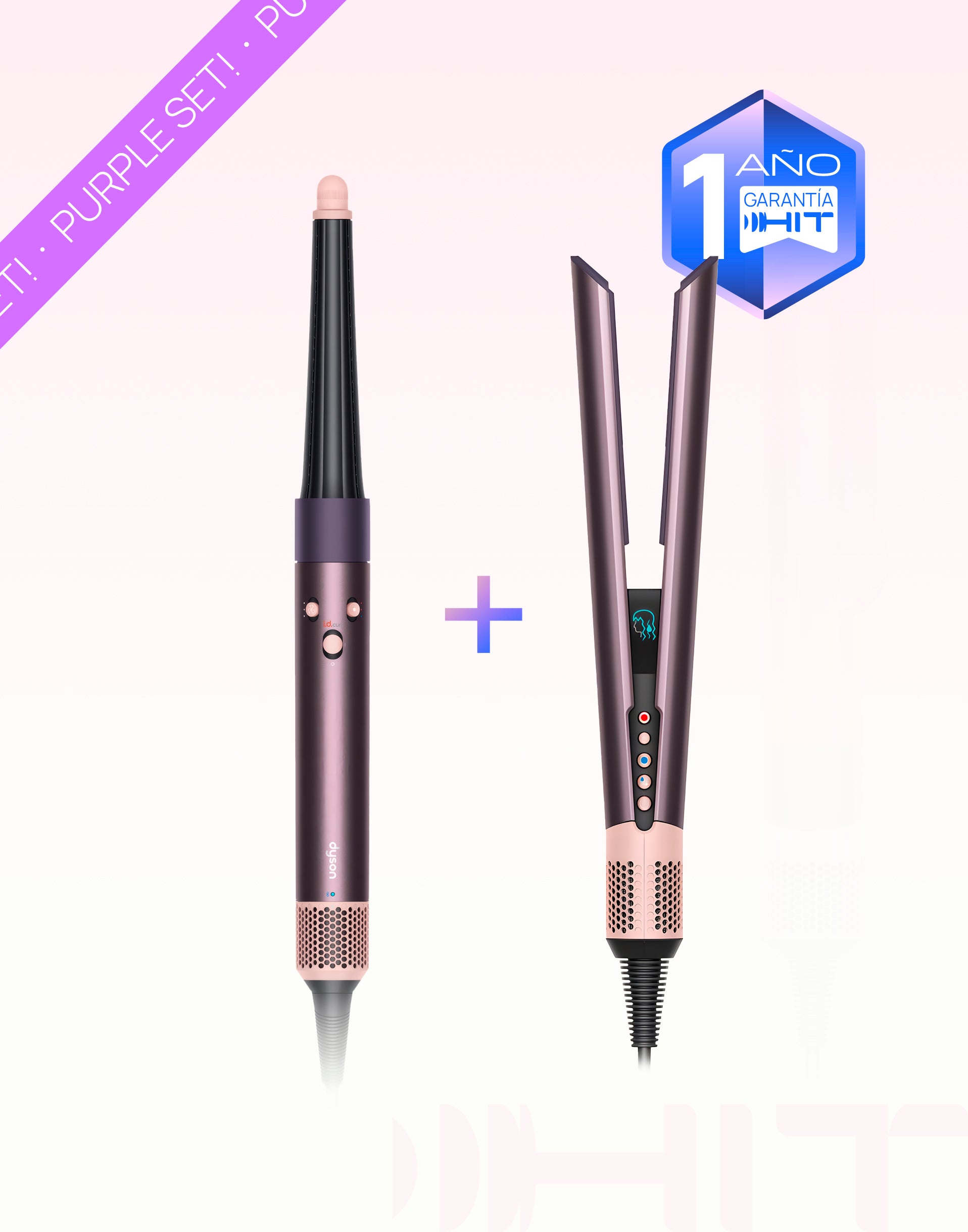 DYSON PURPLE SET