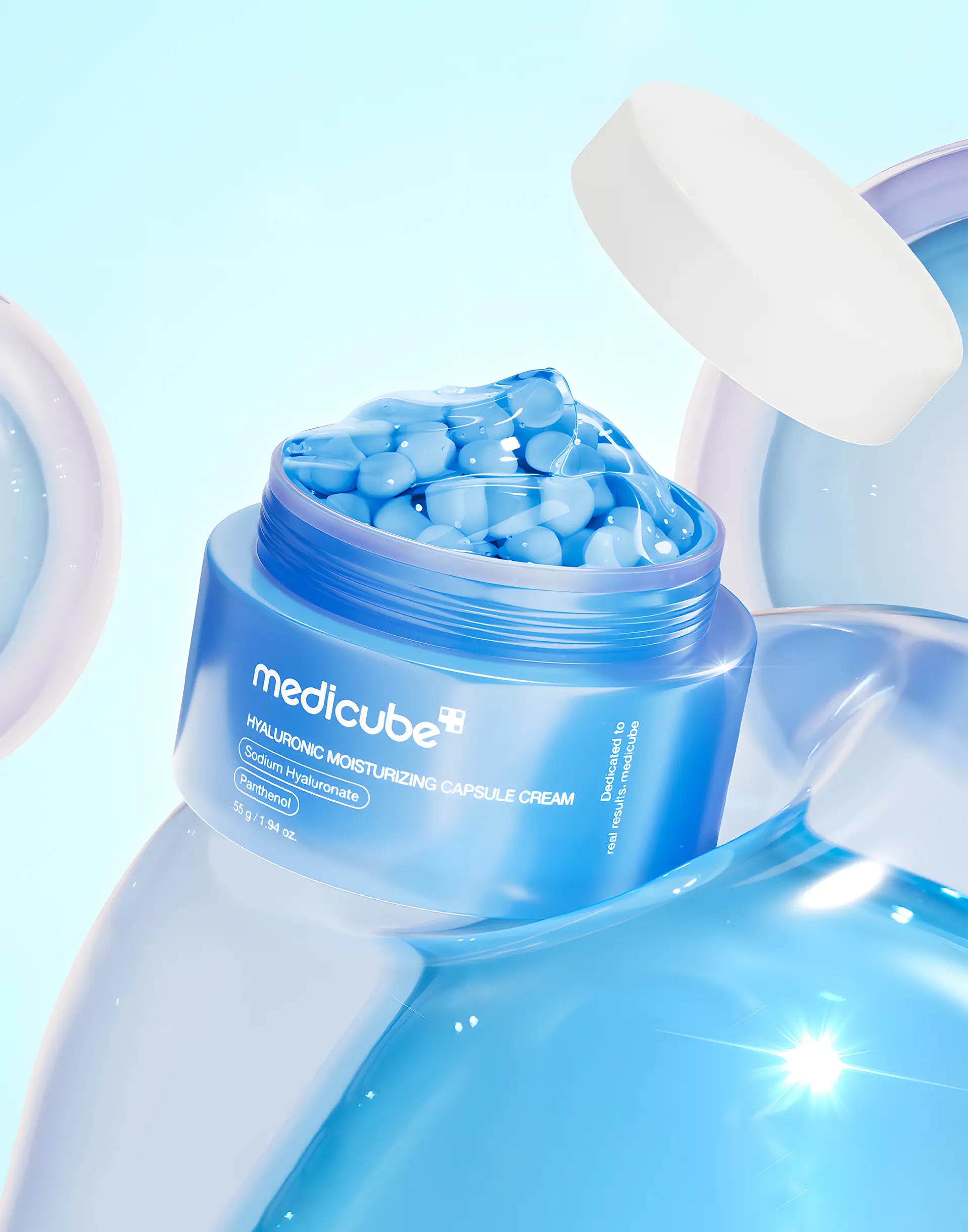 Hialurónico Hyaluronic Moisturizing Capsule Cream Medicube