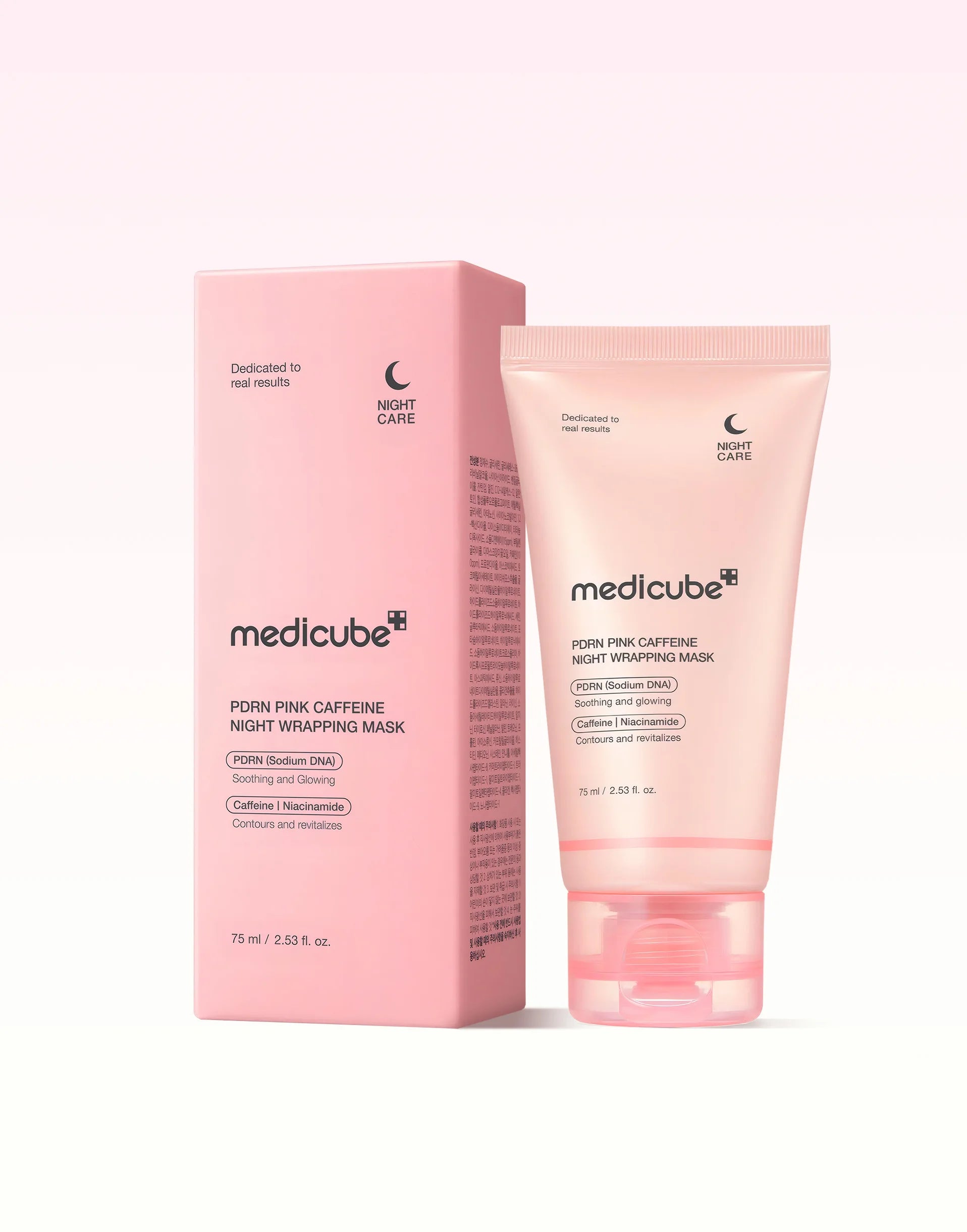 PDRN Pink Caffeine Night Wrapping Mask Medicube