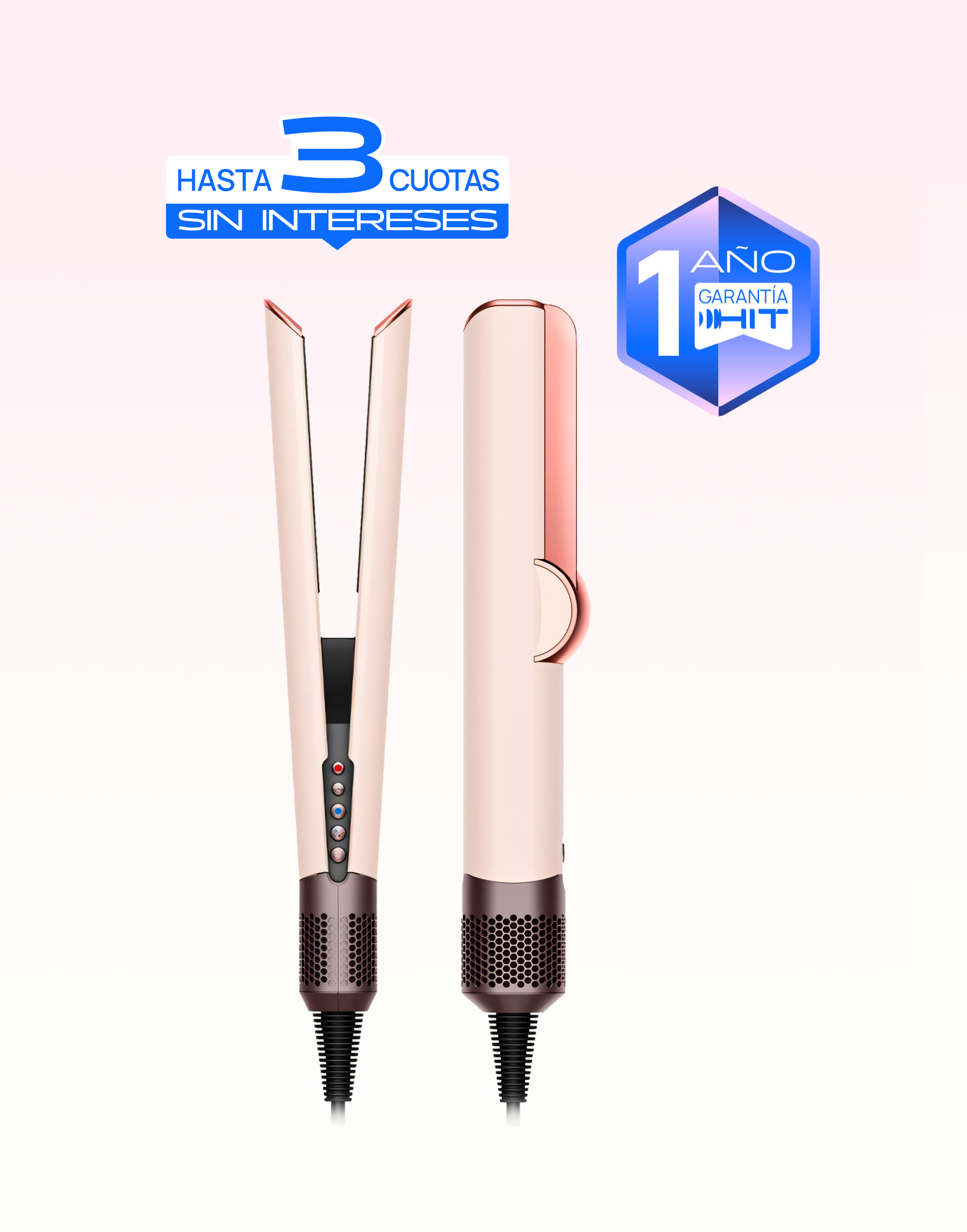 Dyson Airstrait Pink Rosa | Edición Limitada – Hit Import Peru