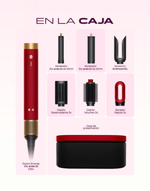 Dyson Airwrap Coanda 2x Red Velvet