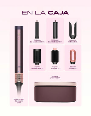 Dyson Airwrap Coanda 2x Jasper Plum