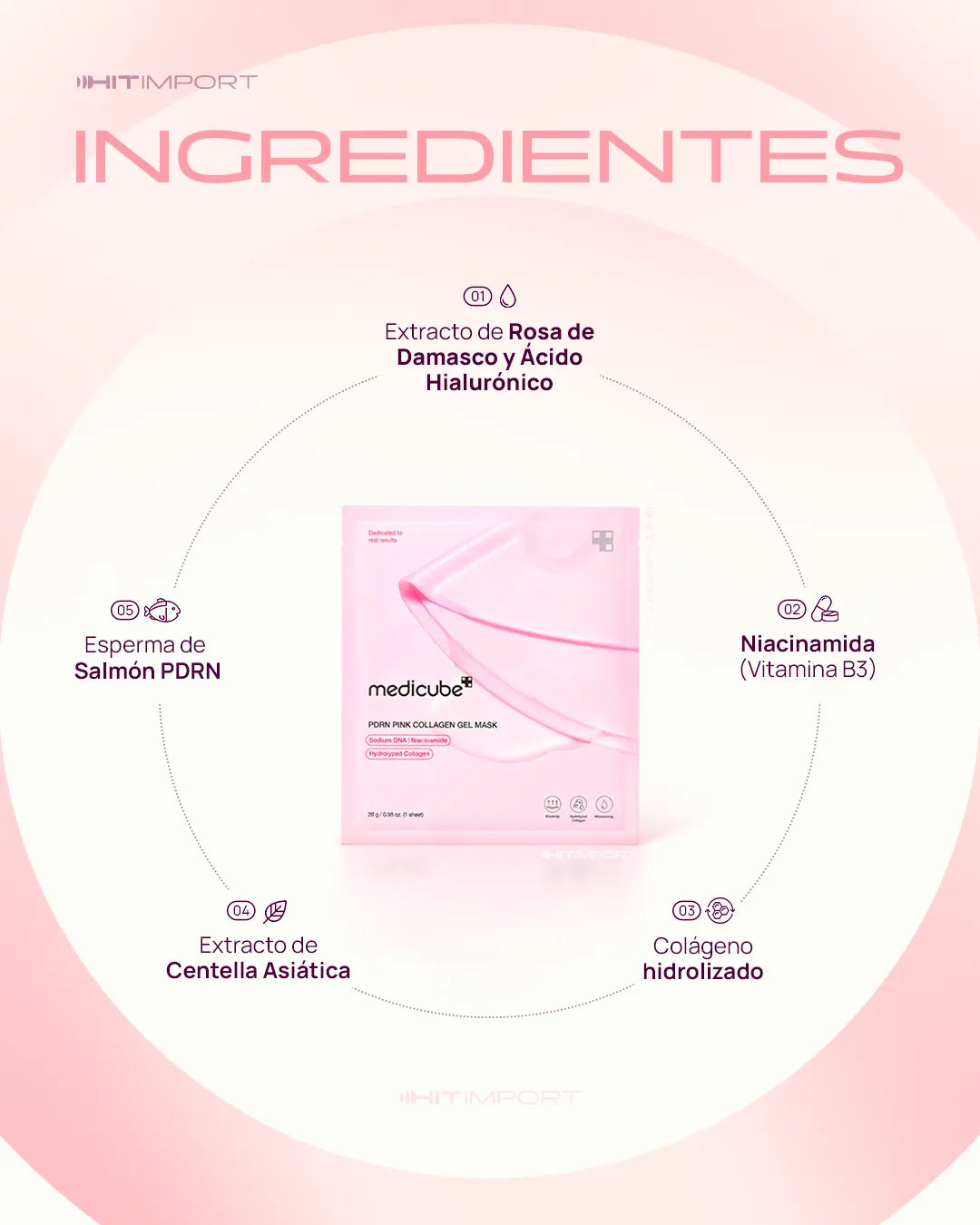 PDRN Pink Collagen Gel Mask