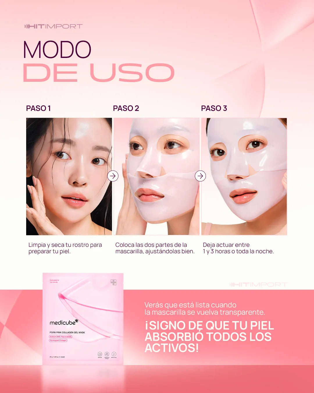 PDRN Pink Collagen Gel Mask
