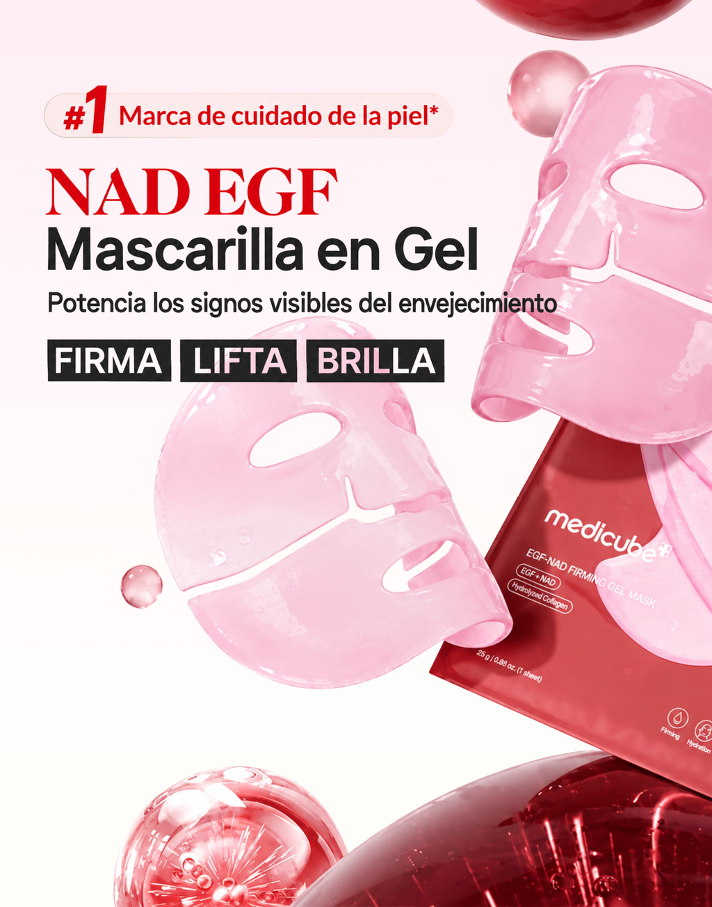 EGF NAD Firming Gel Mask