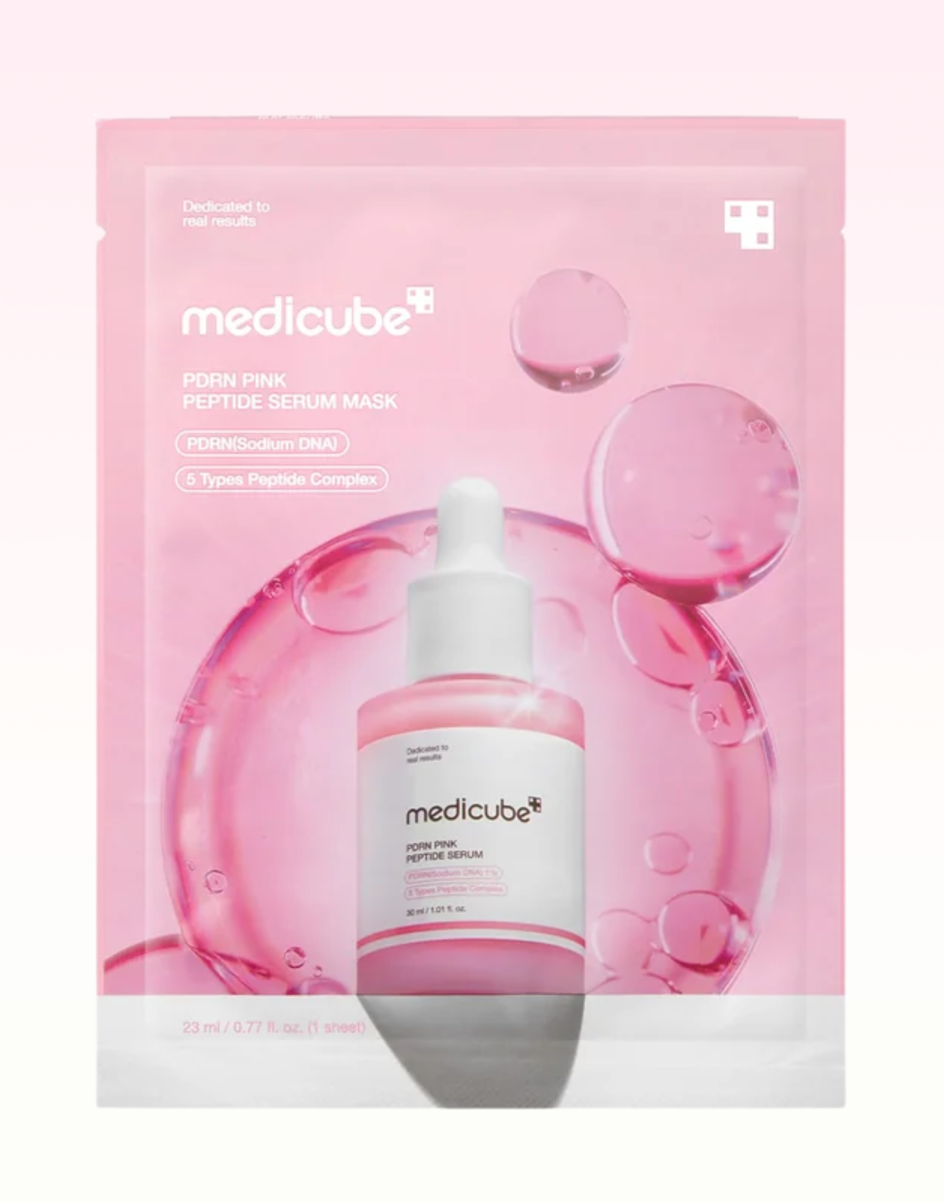 PDRN Pink Peptide Serum Mask