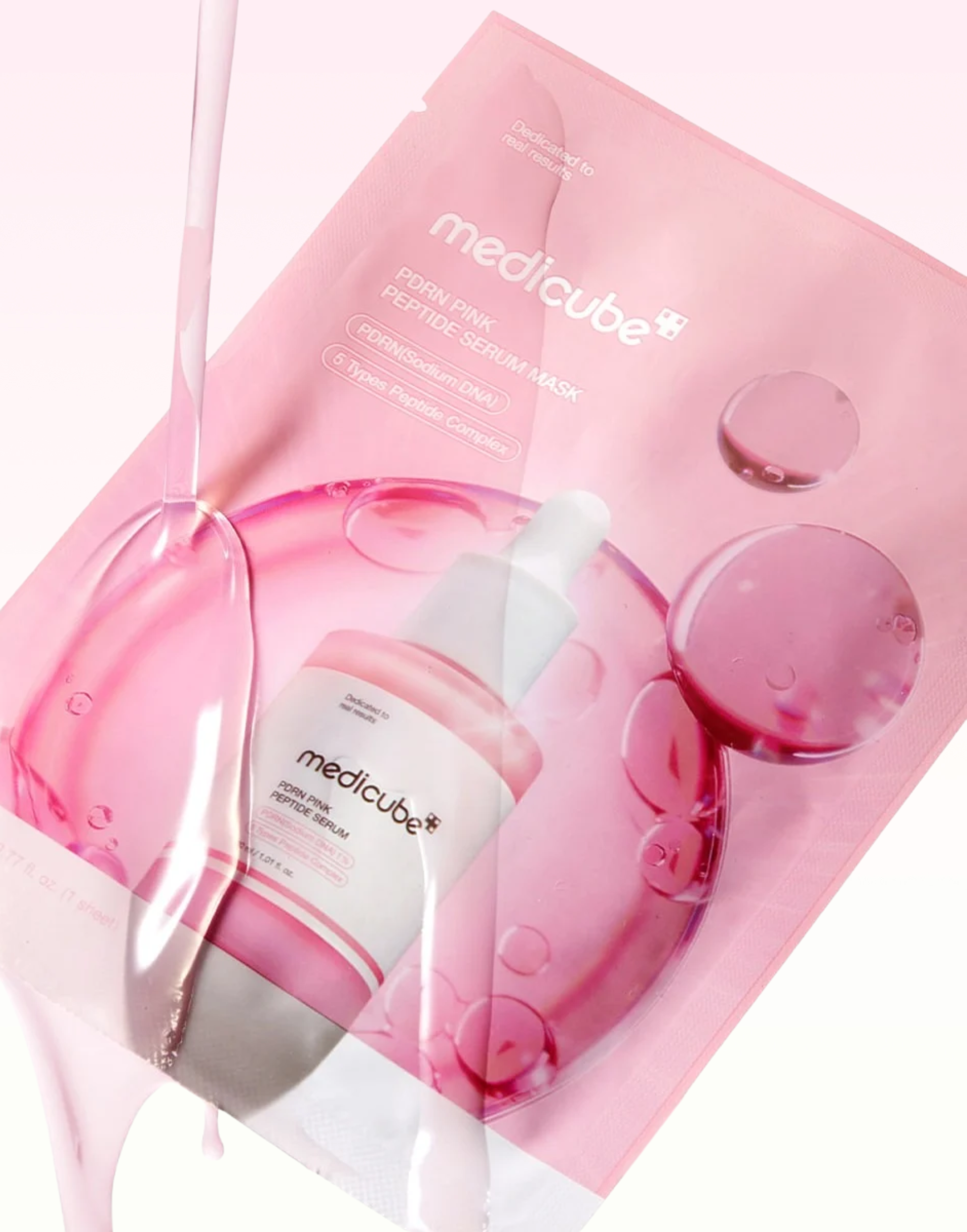 PDRN Pink Peptide Serum Mask
