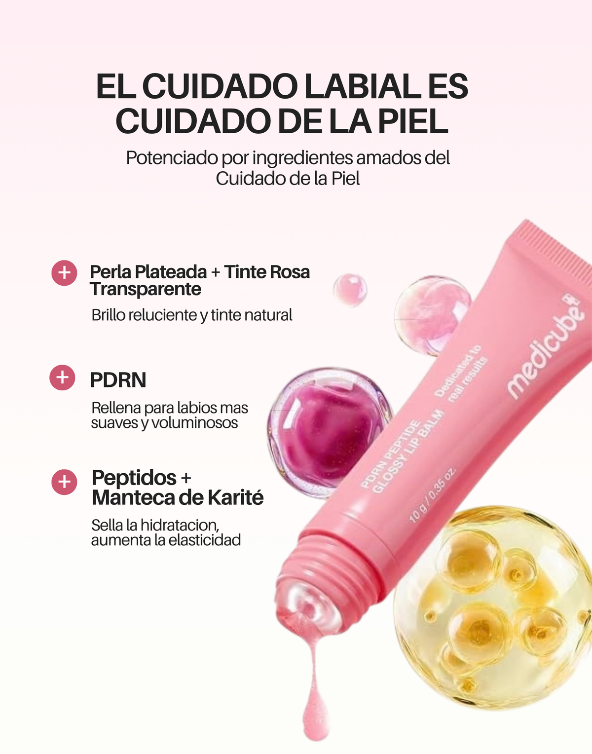 PDRN PEPTIDE GLOSSY LIP BALM MEDICUBE
