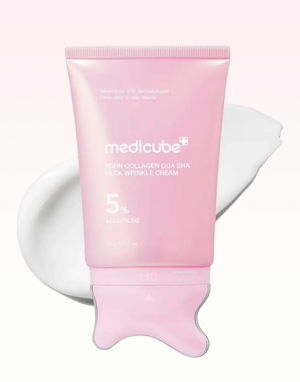 Medicube PDRN Collagen Gua Shua Neck Wrinkle Cream 5% Volufiline