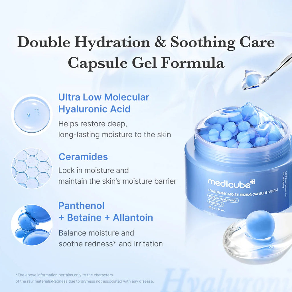 Hialurónico Hyaluronic Moisturizing Capsule Cream Medicube