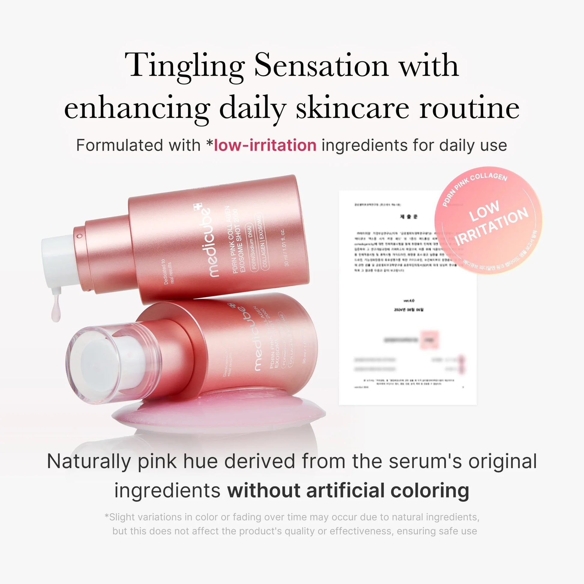 PDRN Pink Collagen Exosome Shot Serum 7500